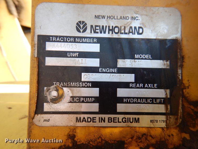 image for item DL7944 2000 New Holland 545D landscape tractor