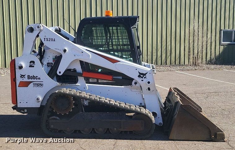 image for item DL7946 2020 Bobcat  T650 tracked skid steer loader