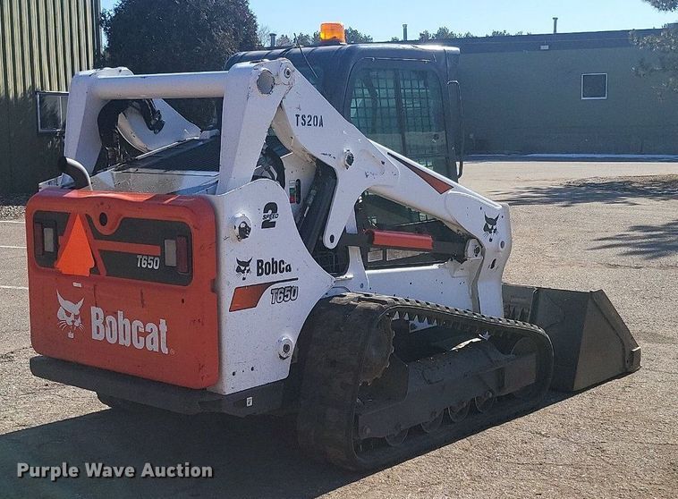 image for item DL7946 2020 Bobcat  T650 tracked skid steer loader