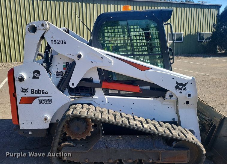 image for item DL7946 2020 Bobcat  T650 tracked skid steer loader