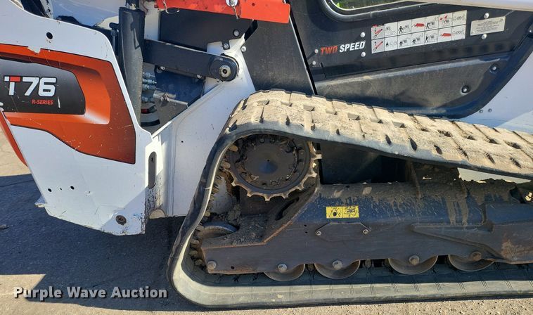 image for item DL7947 2022 Bobcat  T76 tracked skid steer loader