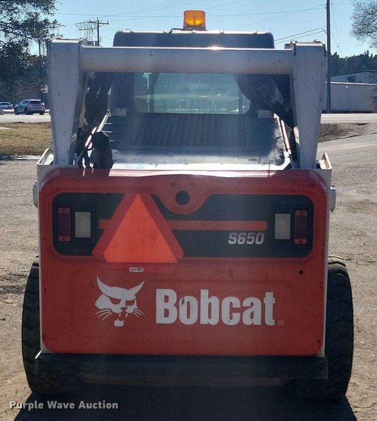 image for item DL7948 2019 Bobcat  S650 skid steer loader