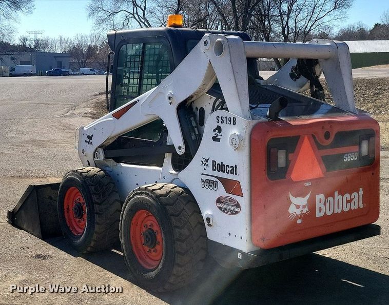 image for item DL7948 2019 Bobcat  S650 skid steer loader