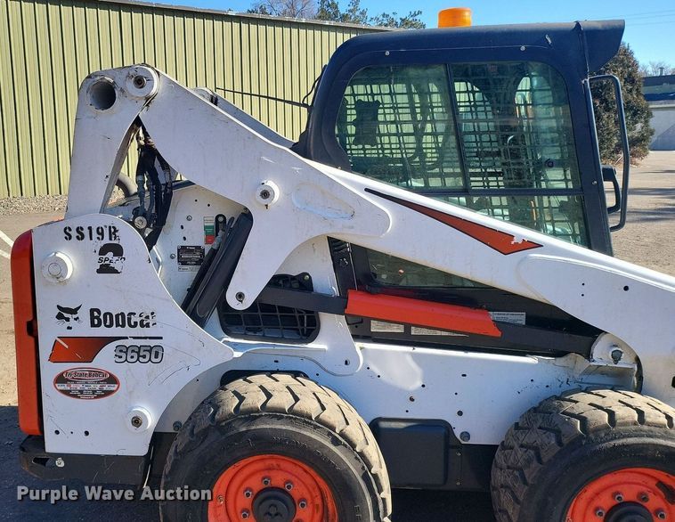 image for item DL7948 2019 Bobcat  S650 skid steer loader