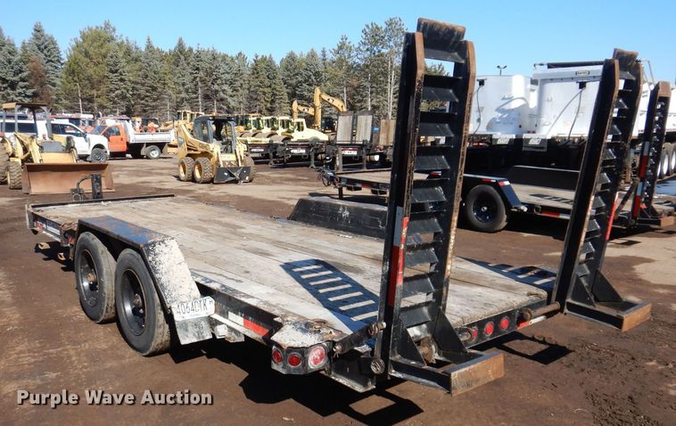image for item DL7949 2008 Felling FT16DE equipment trailer