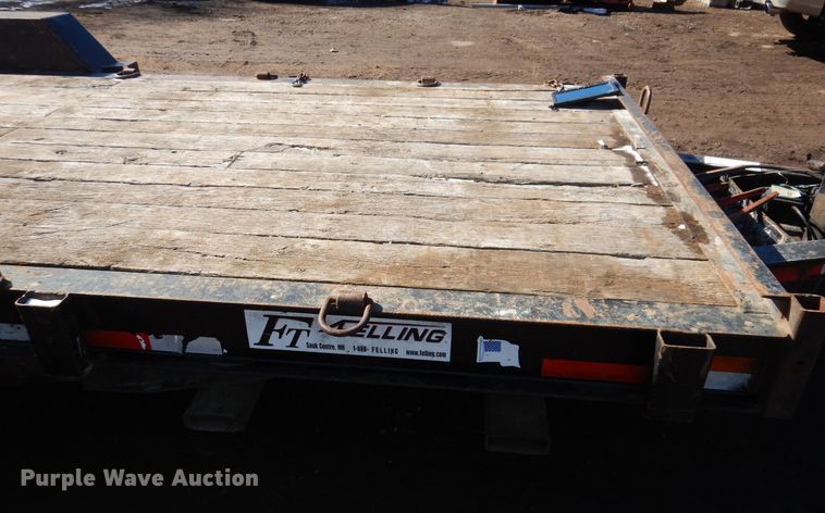 image for item DL7949 2008 Felling FT16DE equipment trailer