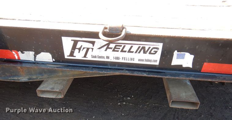 image for item DL7949 2008 Felling FT16DE equipment trailer