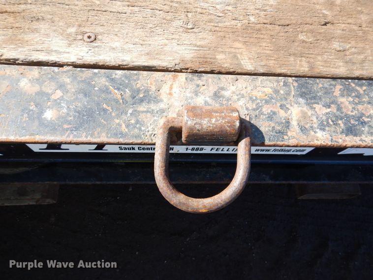 image for item DL7949 2008 Felling FT16DE equipment trailer