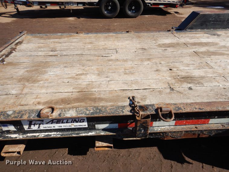 image for item DL7949 2008 Felling FT16DE equipment trailer