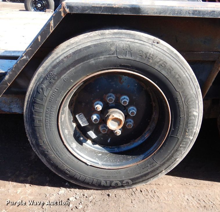 image for item DL7949 2008 Felling FT16DE equipment trailer