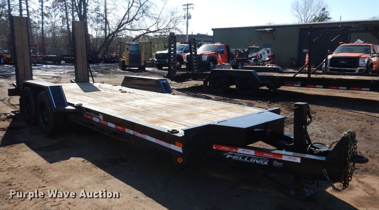 image for item DL7951 2017 Felling FT16-E equipment trailer