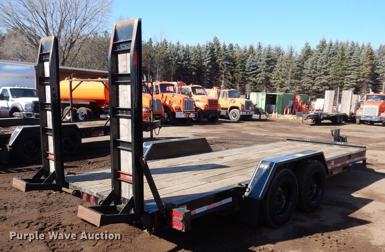 image for item DL7951 2017 Felling FT16-E equipment trailer