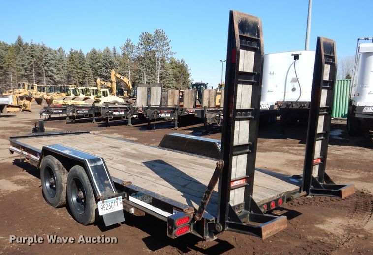 image for item DL7951 2017 Felling FT16-E equipment trailer