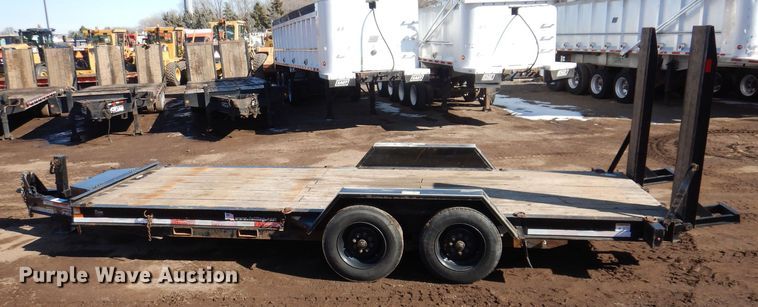 image for item DL7951 2017 Felling FT16-E equipment trailer
