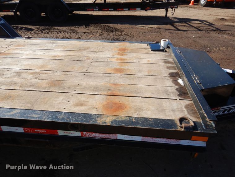 image for item DL7951 2017 Felling FT16-E equipment trailer