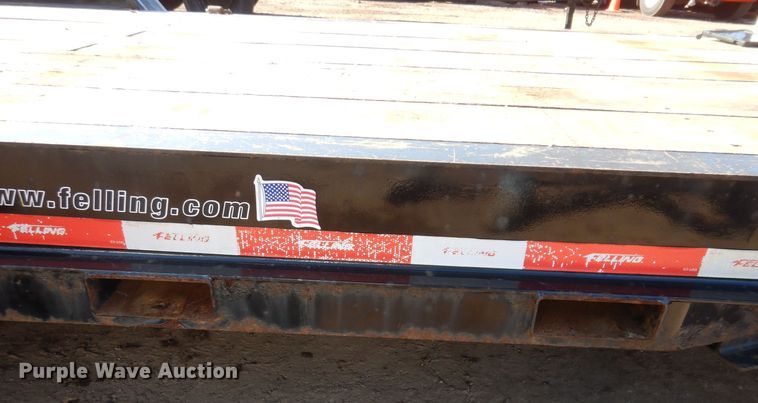 image for item DL7951 2017 Felling FT16-E equipment trailer