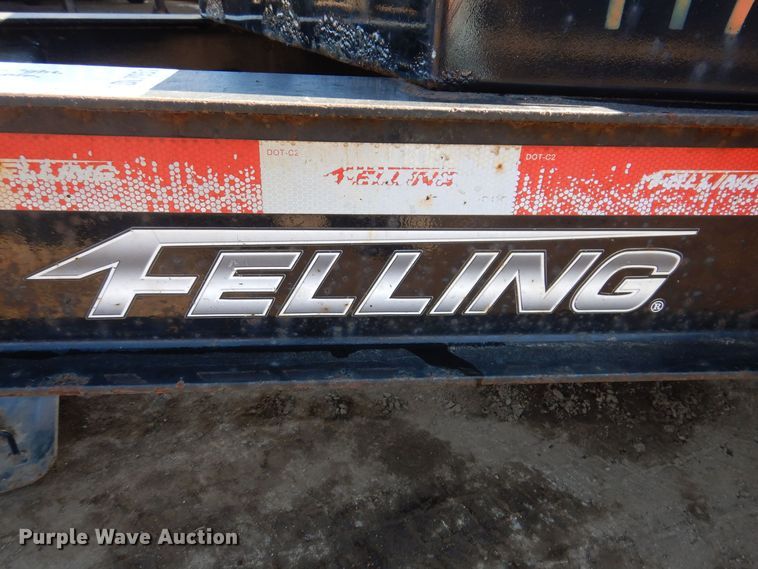 image for item DL7951 2017 Felling FT16-E equipment trailer