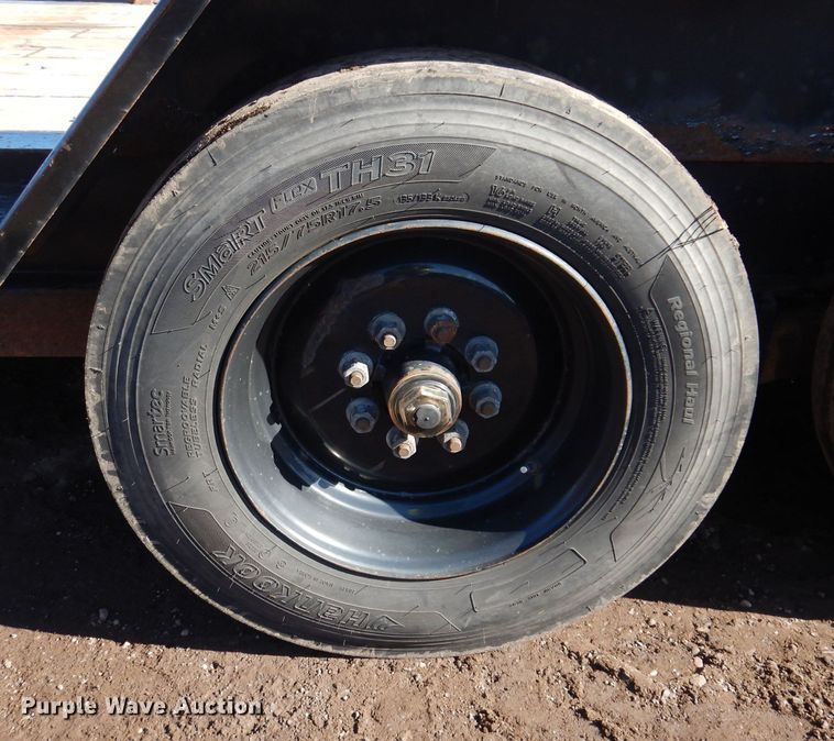 image for item DL7951 2017 Felling FT16-E equipment trailer