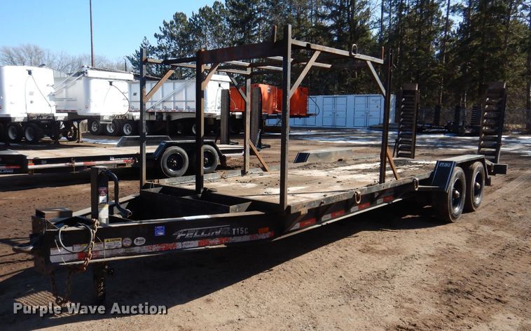 image for item DL7952 2016 Felling FT24 equipment trailer