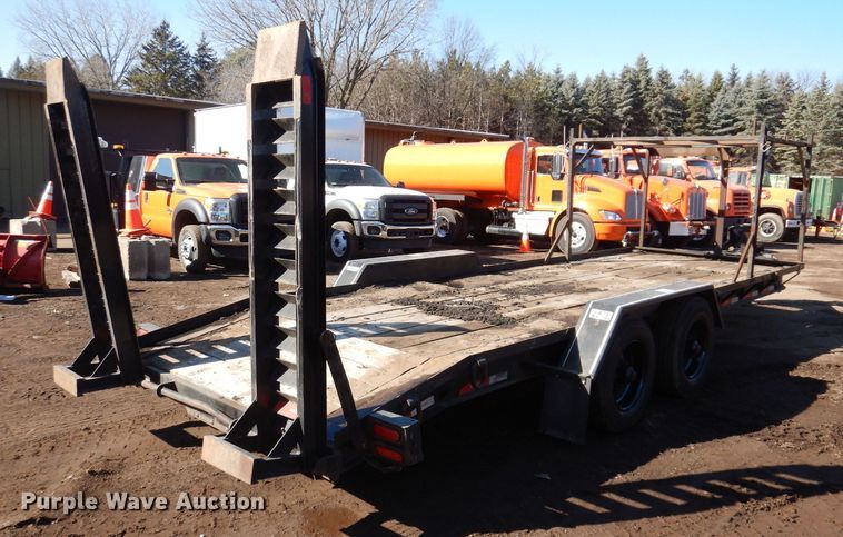 image for item DL7952 2016 Felling FT24 equipment trailer