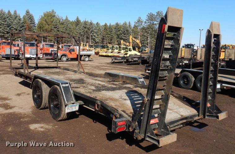 image for item DL7952 2016 Felling FT24 equipment trailer