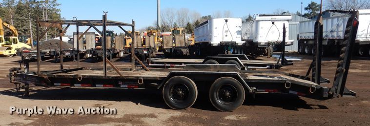 image for item DL7952 2016 Felling FT24 equipment trailer