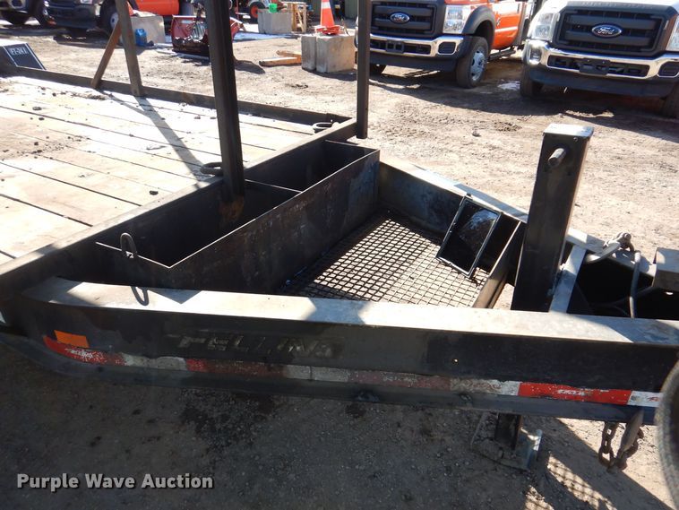 image for item DL7952 2016 Felling FT24 equipment trailer