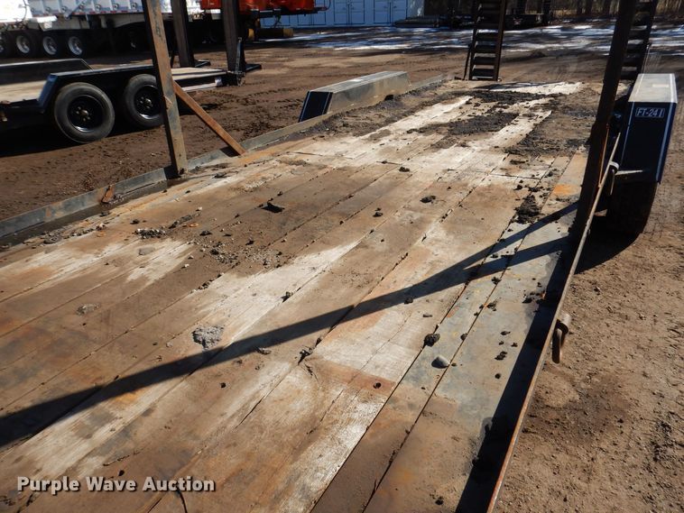 image for item DL7952 2016 Felling FT24 equipment trailer