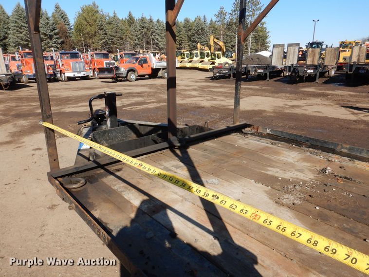 image for item DL7952 2016 Felling FT24 equipment trailer