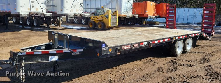 image for item DL7954 2021 Towmaster TC16 equipment trailer