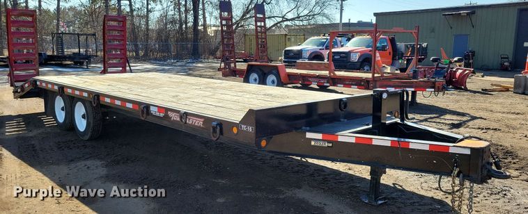 image for item DL7954 2021 Towmaster TC16 equipment trailer