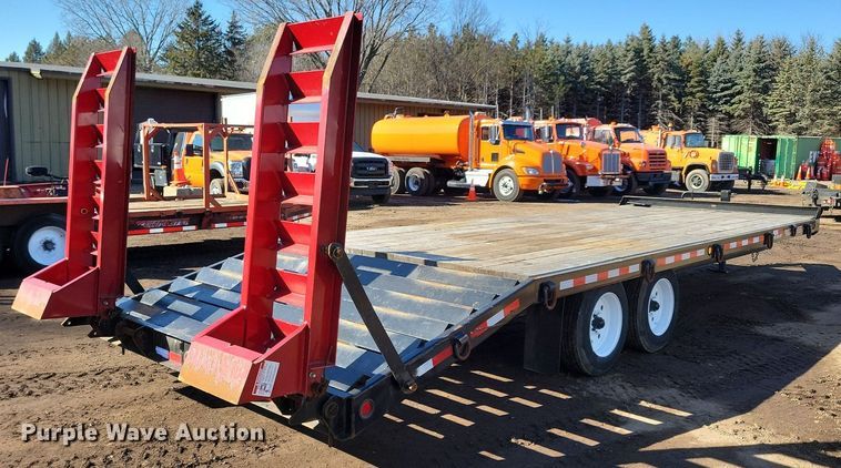image for item DL7954 2021 Towmaster TC16 equipment trailer