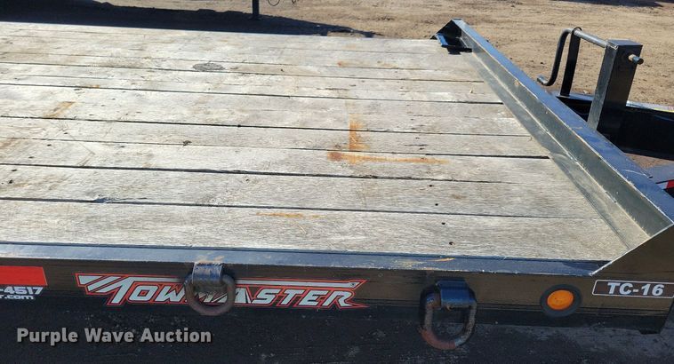 image for item DL7954 2021 Towmaster TC16 equipment trailer