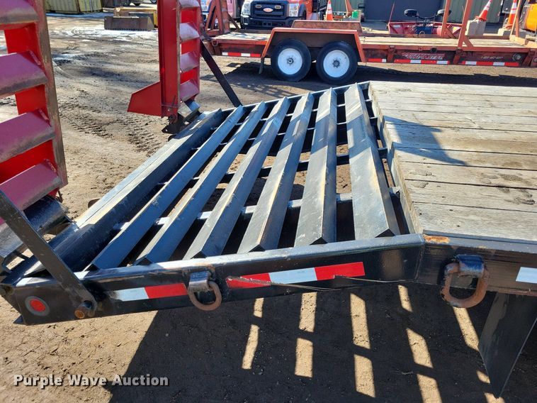 image for item DL7954 2021 Towmaster TC16 equipment trailer