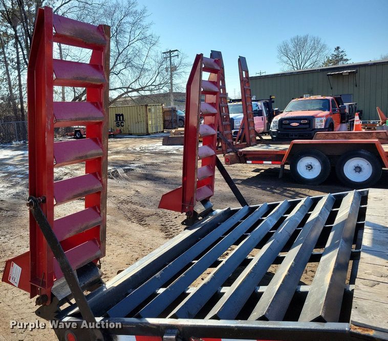 image for item DL7954 2021 Towmaster TC16 equipment trailer