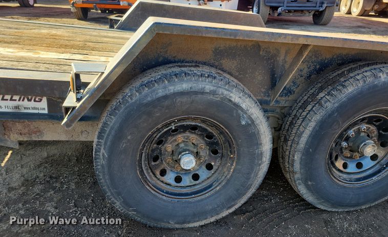 image for item DL7955 2009 Felling FT14IT tilt deck equipment trailer