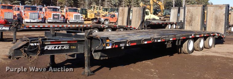 image for item DL7956 2019 Felling FT-50-3LP equipment trailer
