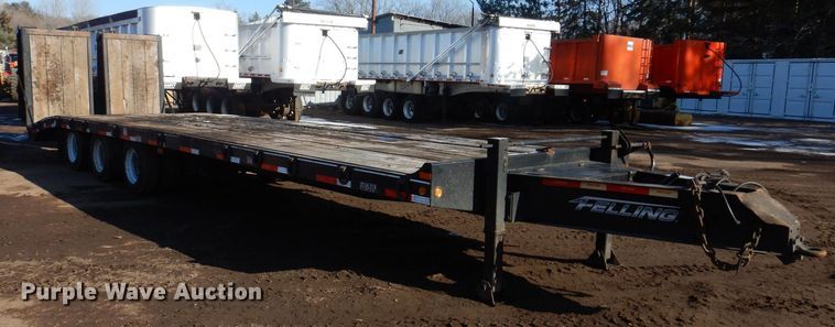 image for item DL7956 2019 Felling FT-50-3LP equipment trailer