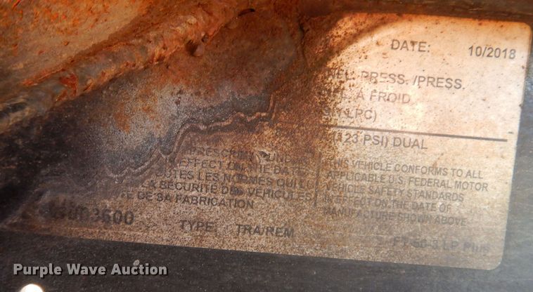 image for item DL7956 2019 Felling FT-50-3LP equipment trailer