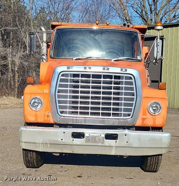 image for item DL7957 1980 Ford 8000 dump truck