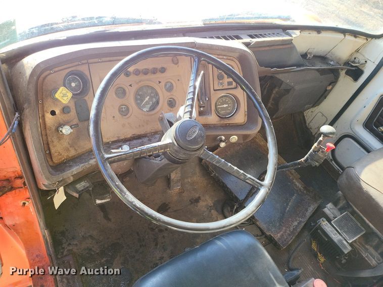 image for item DL7957 1980 Ford 8000 dump truck