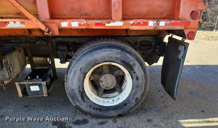 image for item DL7957 1980 Ford 8000 dump truck