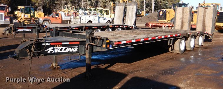 image for item DL7958 2012 Felling FT-50-3LP equipment trailer