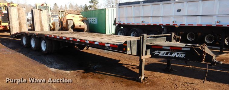 image for item DL7958 2012 Felling FT-50-3LP equipment trailer