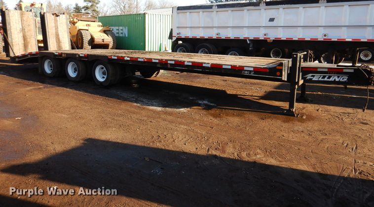 image for item DL7958 2012 Felling FT-50-3LP equipment trailer
