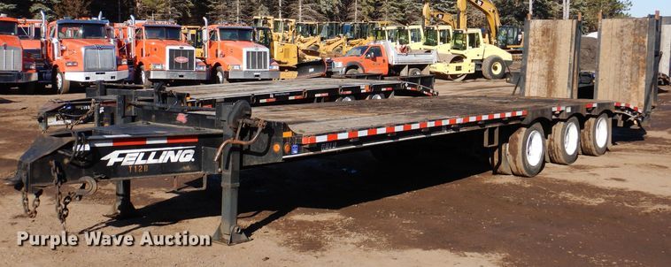 image for item DL7959 2012 Felling FT-50-3LP equipment trailer