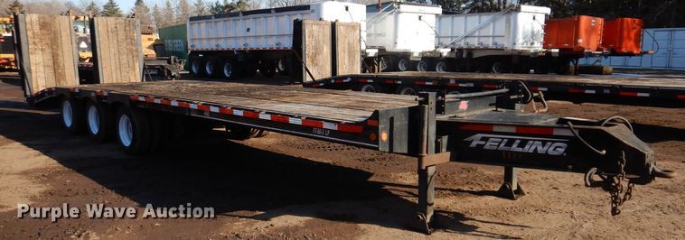 image for item DL7959 2012 Felling FT-50-3LP equipment trailer