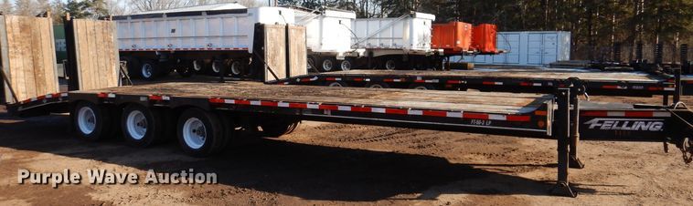 image for item DL7959 2012 Felling FT-50-3LP equipment trailer
