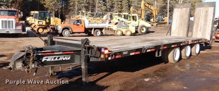 image for item DL7960 2021 Felling FT50-3LP equipment trailer