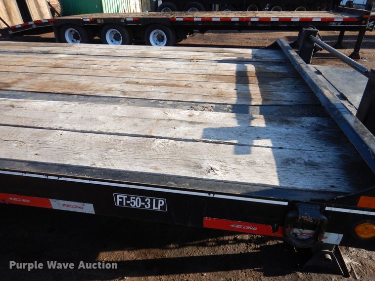 image for item DL7960 2021 Felling FT50-3LP equipment trailer